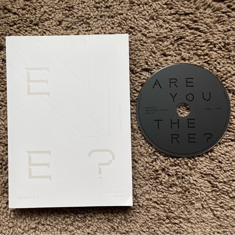 Monsta X 2ND ALBUM :TAKE 1 Are You There? Ver. IV